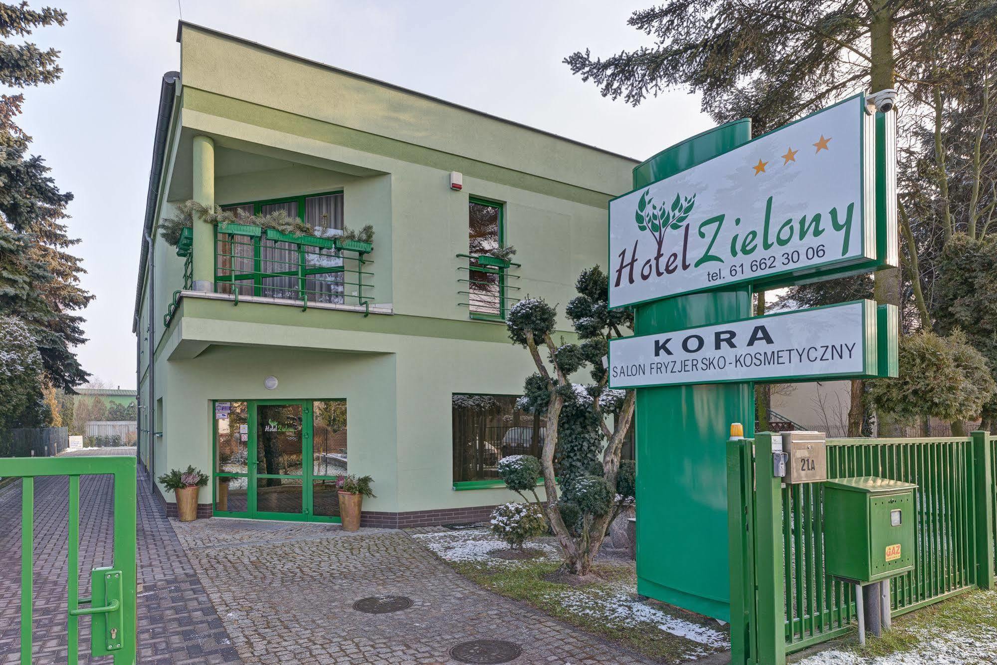 Hotel Zielony 포즈난 외부 사진